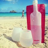 Silicone Wine Glasses 2pk