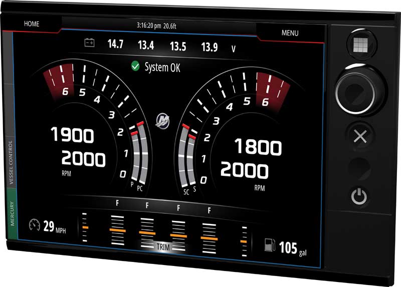 Mercury Vessel View 502 & 702